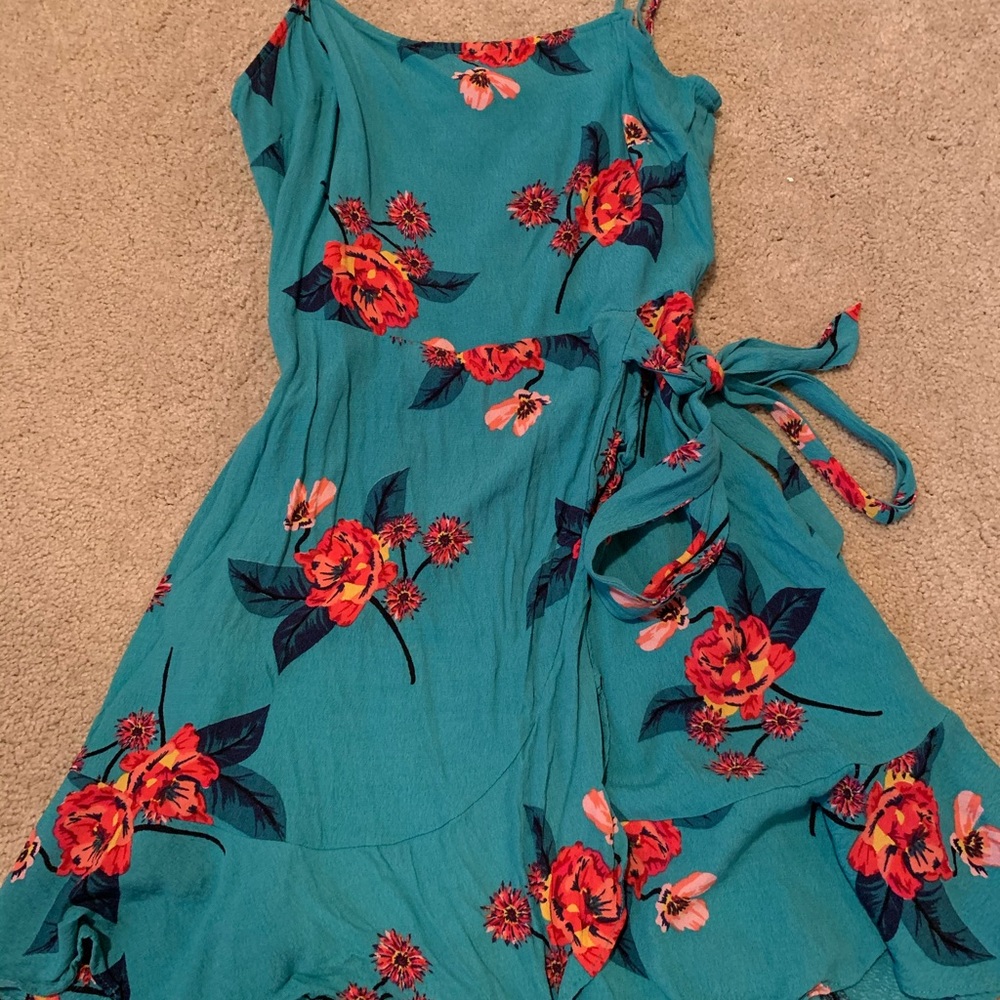 Express Floral Colorful Dress